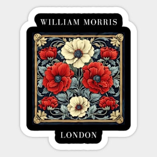 William Morris "Nature's Harmony Symphony" Sticker